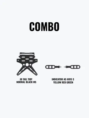Indicator AC-0815 S Yellow Red Green   JB Tail Tidy Normal Black Mild Steel