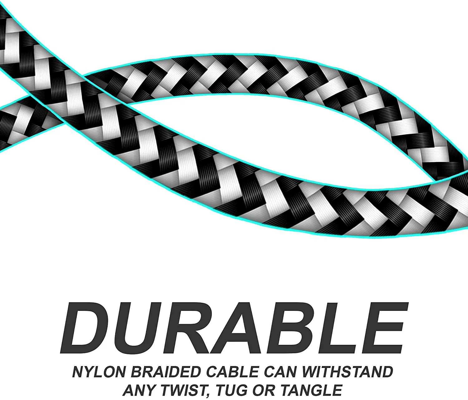 iPhone Charging Cable, iSOUL 15cm Short Lightning Cable