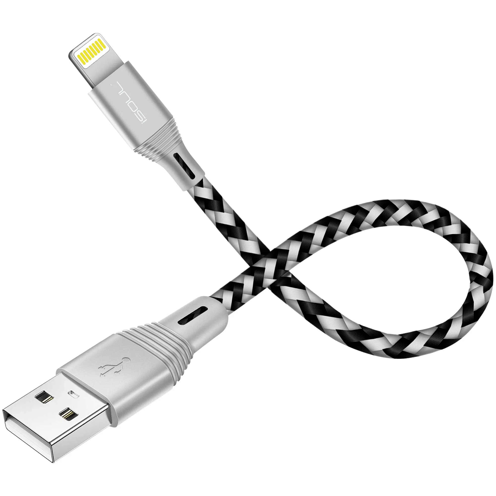 iPhone Charging Cable, iSOUL 15cm Short Lightning Cable