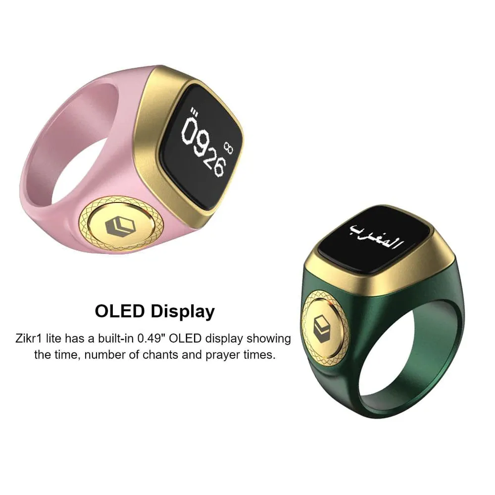Iqibla Smart Tasbih Zikr Ring Digital Counter