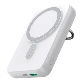 Joyroom JR-W050 Magnetic Wireless Power Bank with Ring Holder USB   Type-C 20W Fast Charging 10000mAh