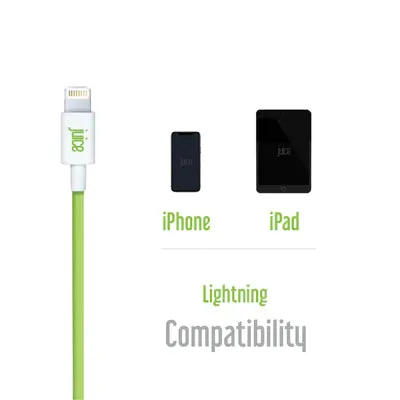 Juice 20W Apple Lightning Mains Charger with Integrated Cable