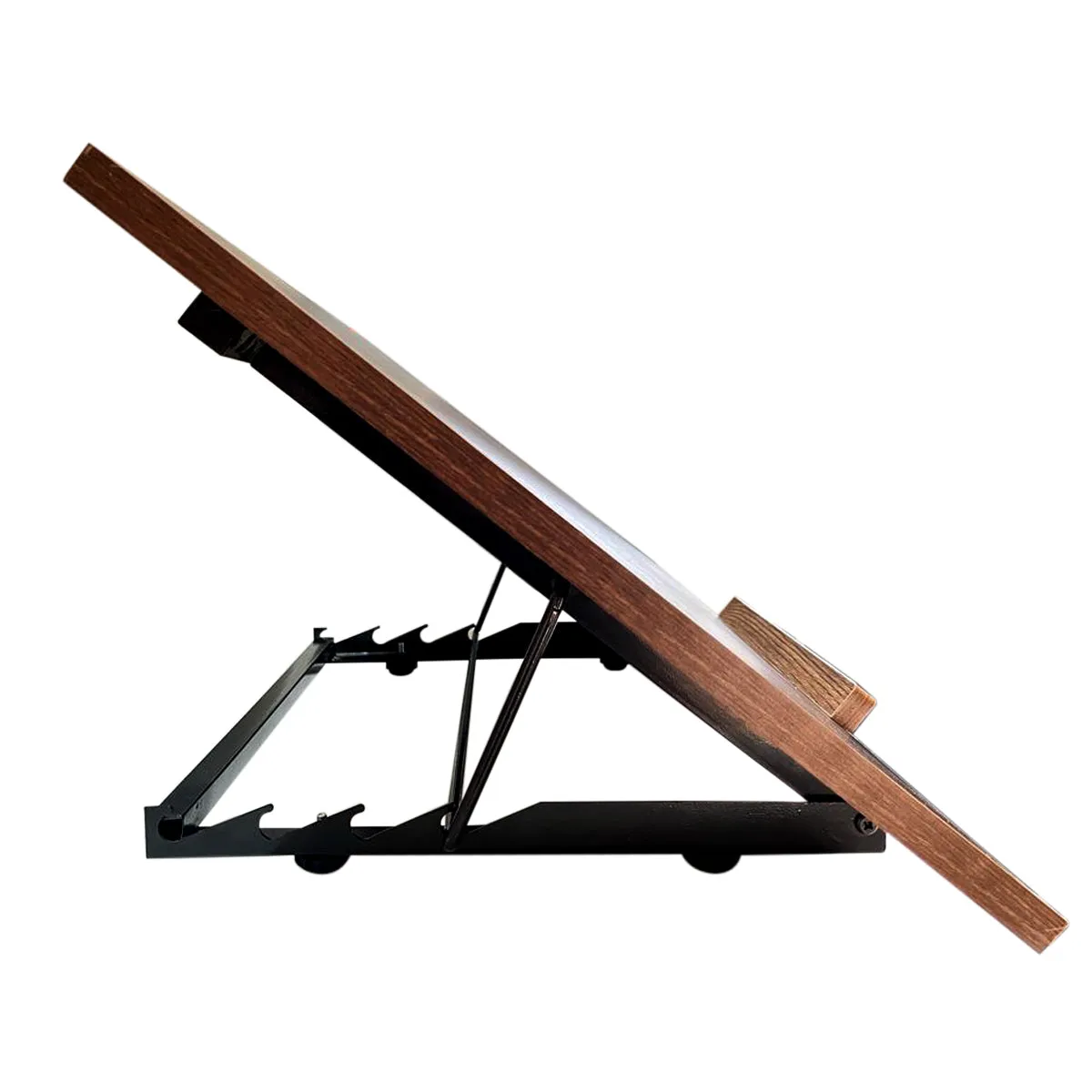 Kawachi Wooden Portable Architect Drafting Table Engineering Drawing Board with 5 Adjustable Angles Size (28" x 19")KW88 Brown-