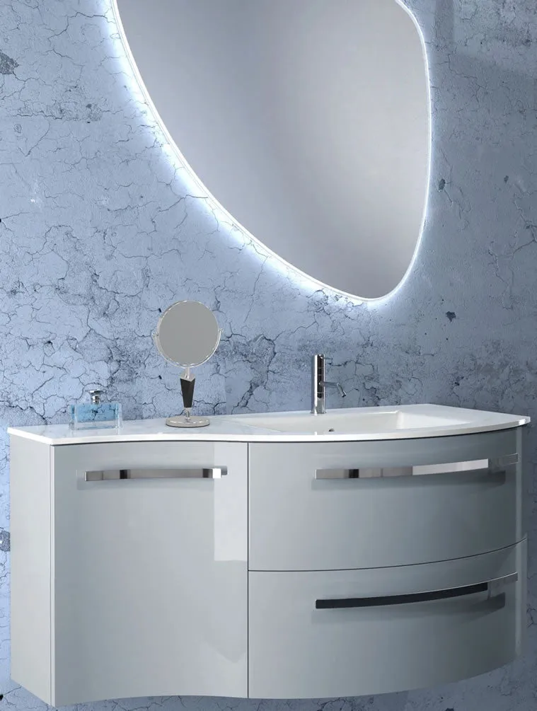 Kimball & Young Mirror Image Helix 5x/1x Chrome & Black Vanity Mirror