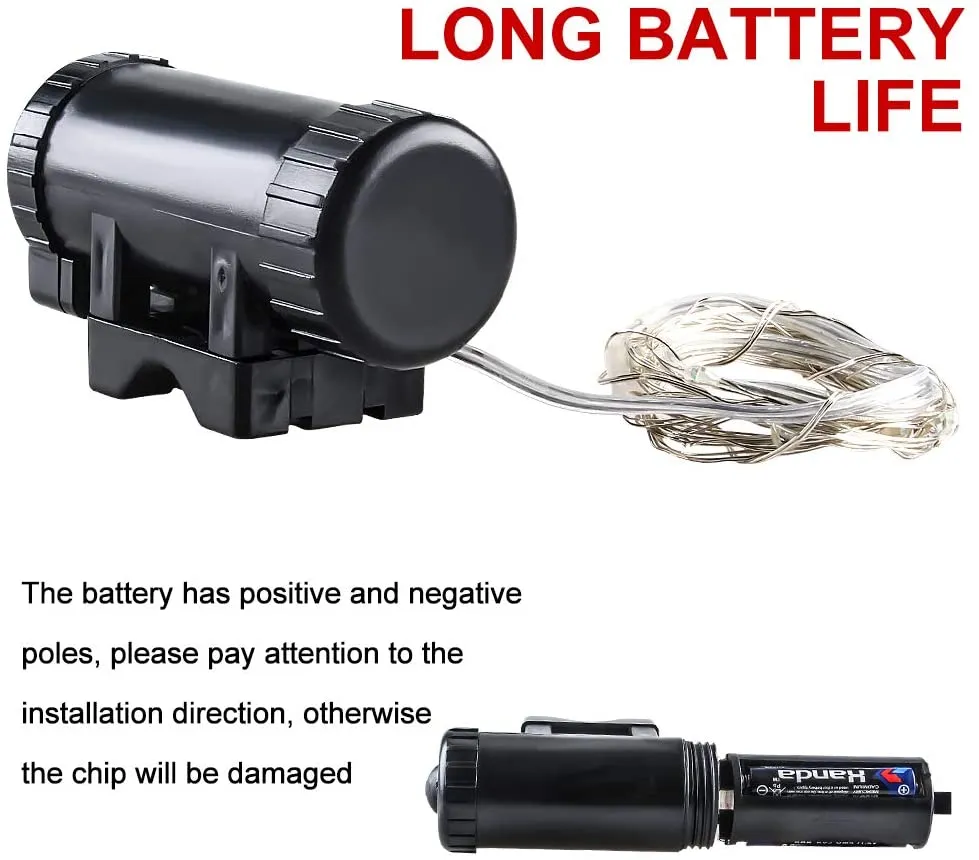 LED Bike Spoke Lights Battery 2-Tire Pack for Night Riding