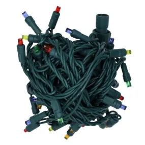 LED Coaxial Mini Lights-Multi 6″ Spacing, 50 Lights