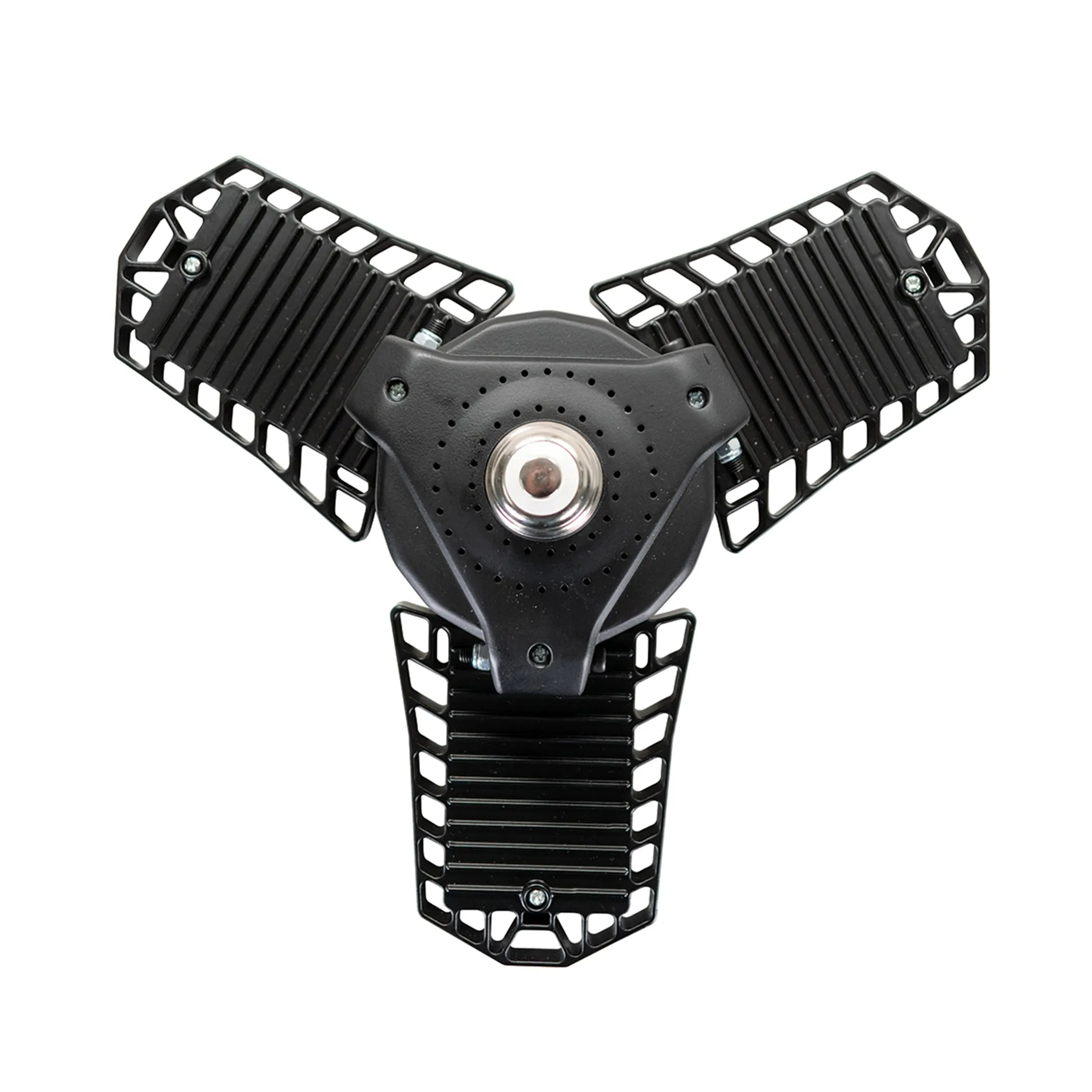 LED Garage Light 60-Watt 6000 Lumen, Adjustable 3-Panel Bulb, 300-Watt Equivalent, 5000K Daylight, E26