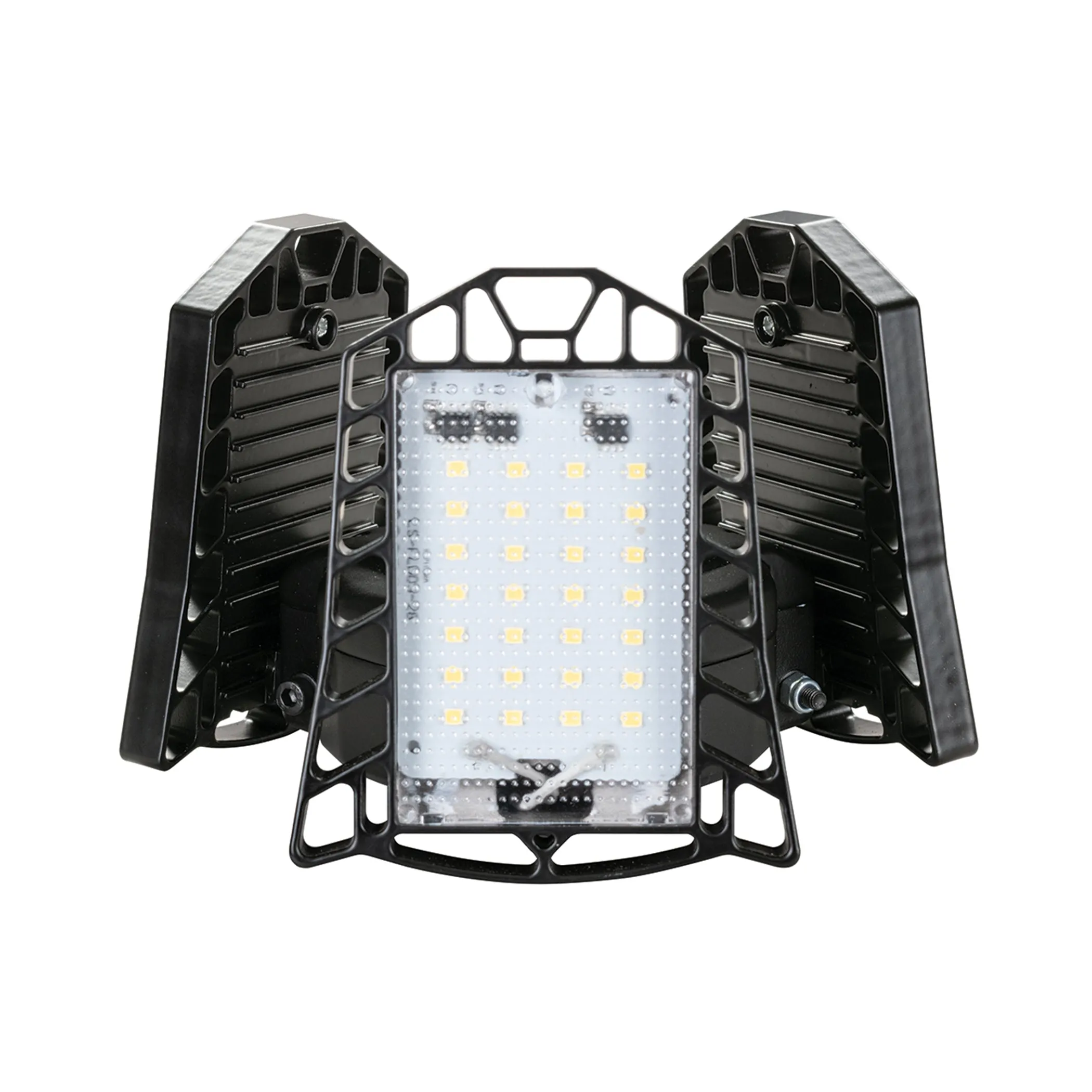 LED Garage Light 60-Watt 6000 Lumen, Adjustable 3-Panel Bulb, 300-Watt Equivalent, 5000K Daylight, E26