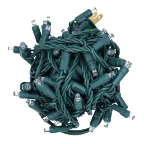 LED Mini Lights-Pure White 6" Spacing 50 Lights