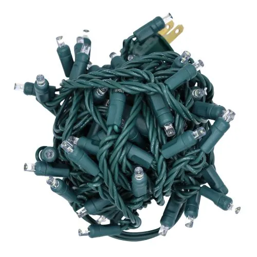 LED Mini Lights-Pure White 6" Spacing 50 Lights