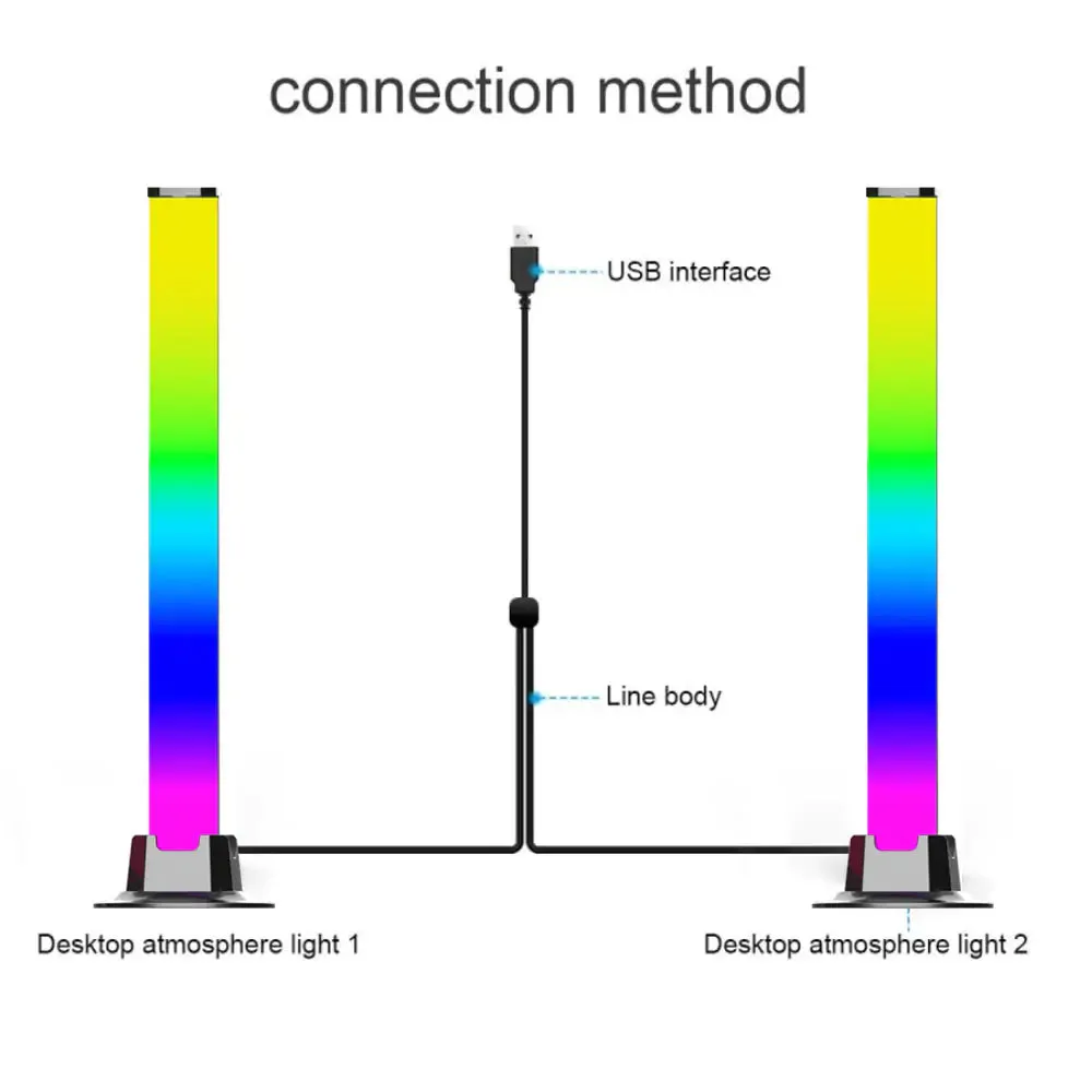 LED Tower Desktop Lights
