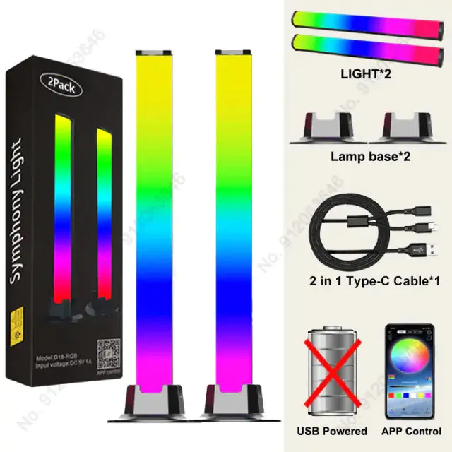 LED Tower Desktop Lights