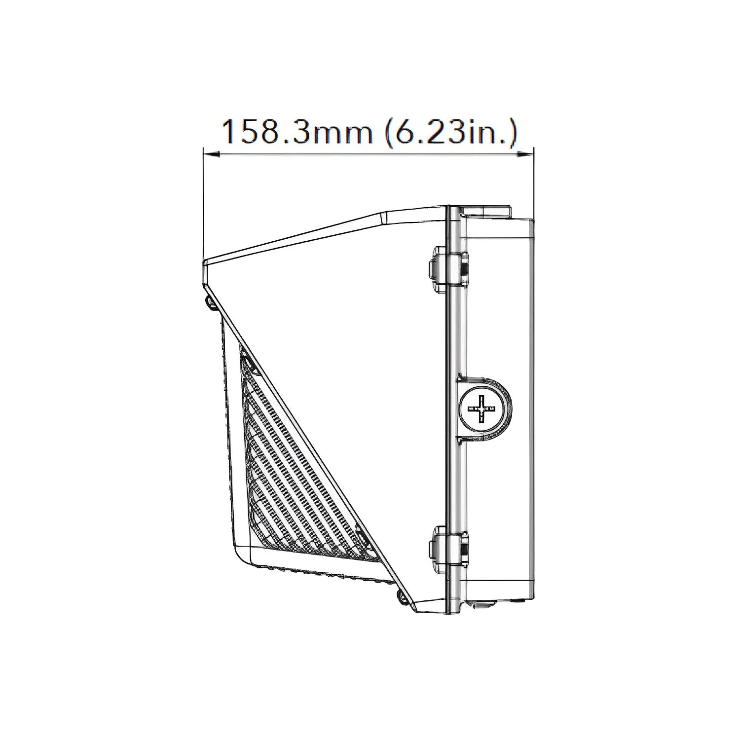 LED Wall Pack, 27W, 3400 Lumens