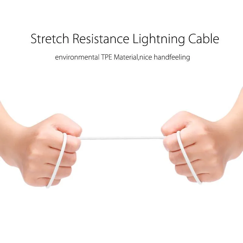 Lightning for iPhone Cable 2.1A USB Charger Data Cable