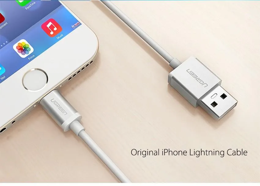 Lightning for iPhone Cable 2.1A USB Charger Data Cable