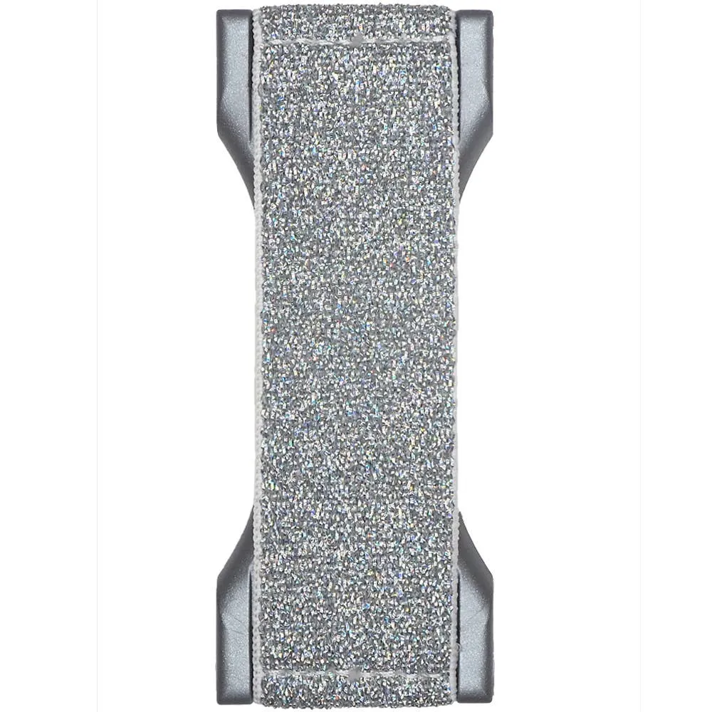 LoveHandle PRO - Silver Glitter Elastic: DEFAULT TITLE