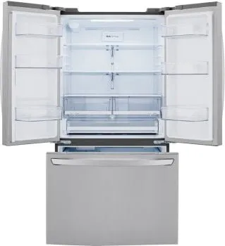 LRFCC23D6S - REFRIGERATORS - LG - French 3-Door - Stainless Steel - Open Box