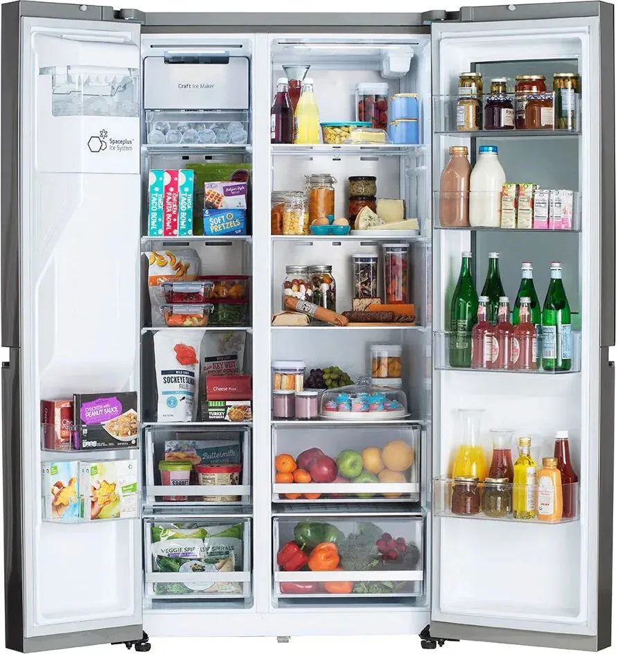 LRSOS2706S - REFRIGERATORS - LG - French 4-Door - Stainless Steel - Open Box