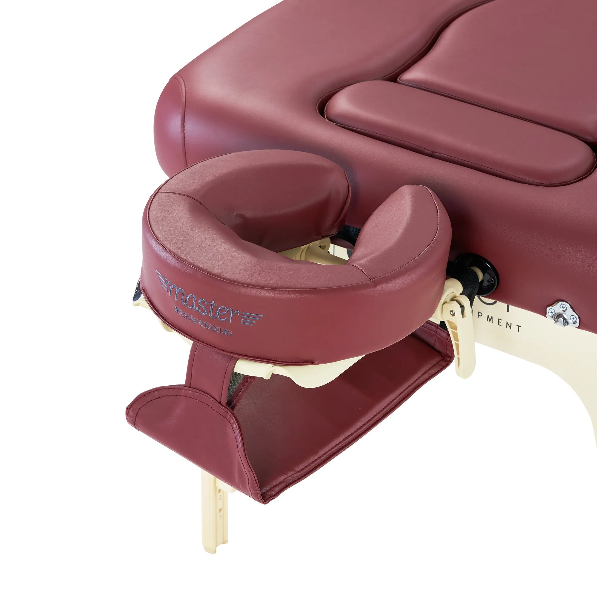 Master Massage 30” Eva Pregnancy Portable Massage in Burgundy