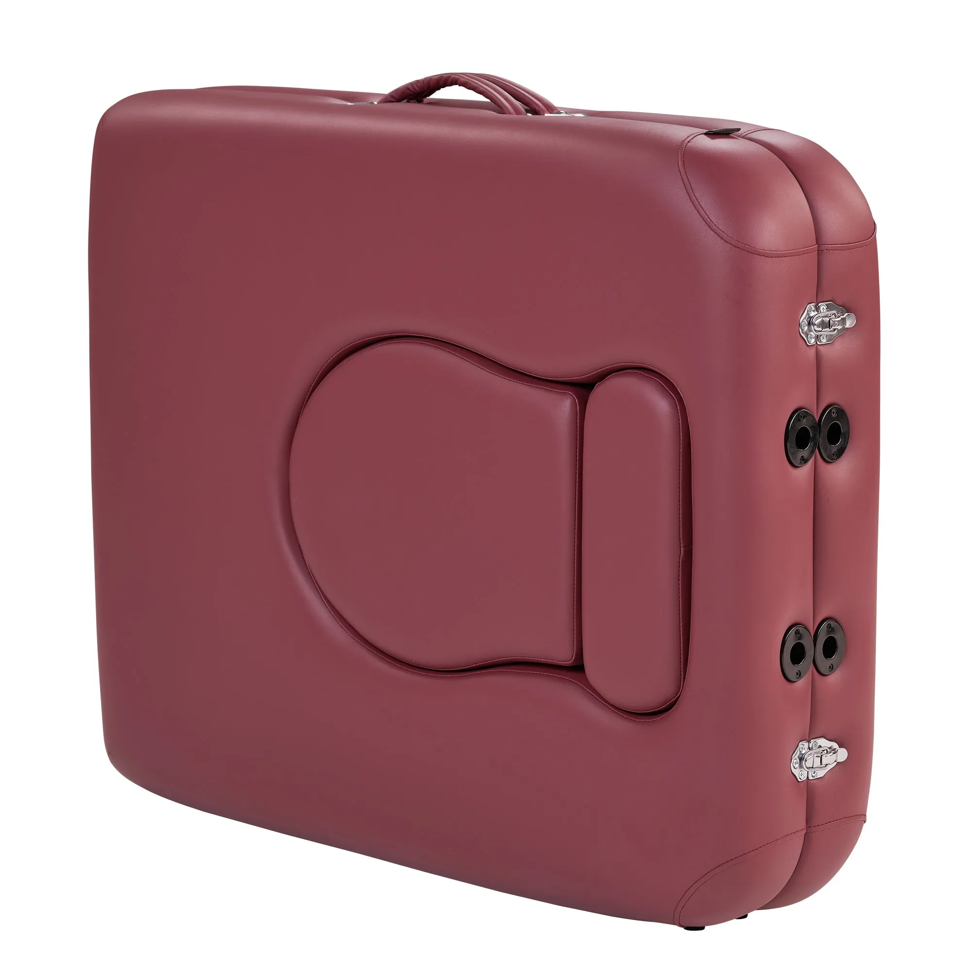 Master Massage 30” Eva Pregnancy Portable Massage in Burgundy