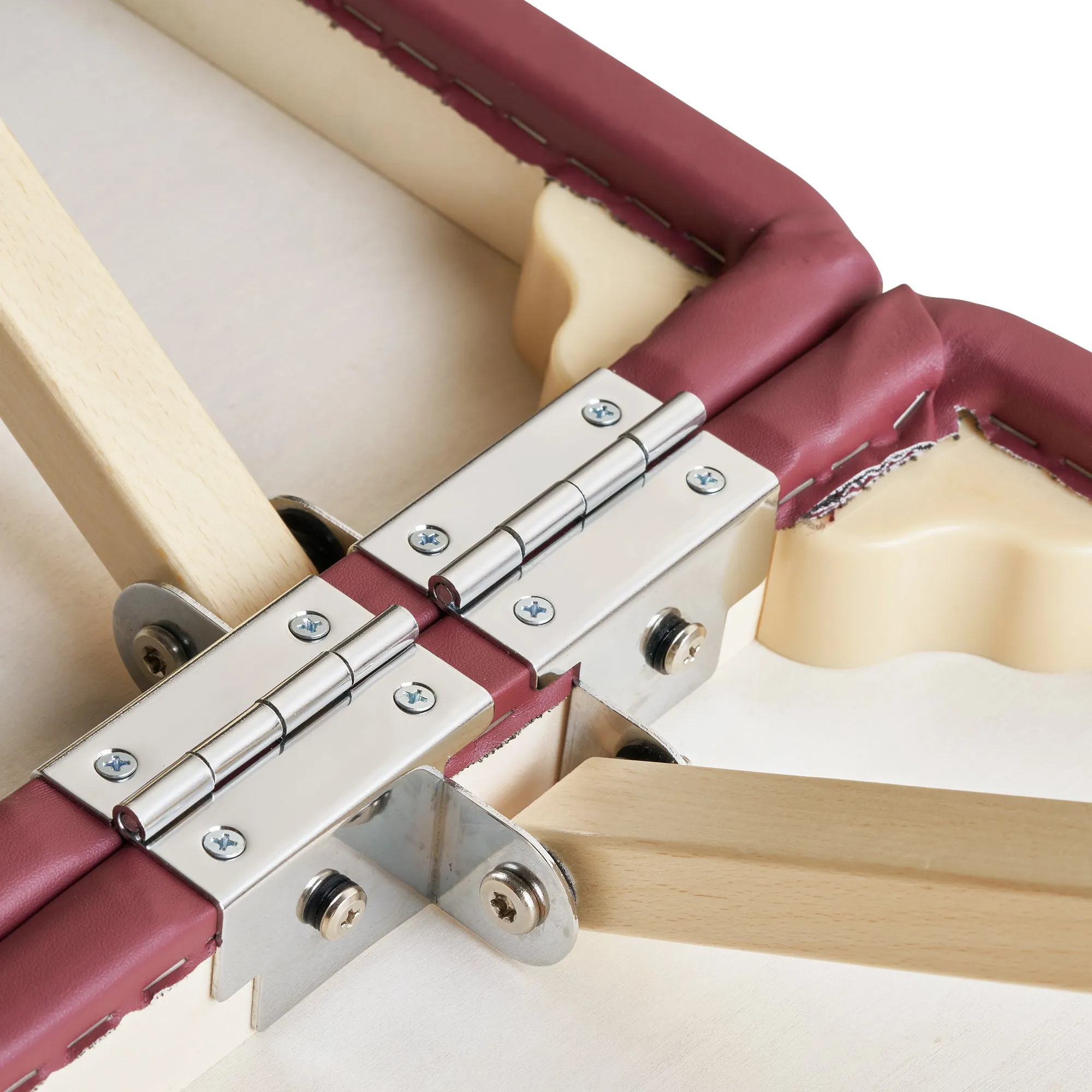 Master Massage 30” Eva Pregnancy Portable Massage in Burgundy