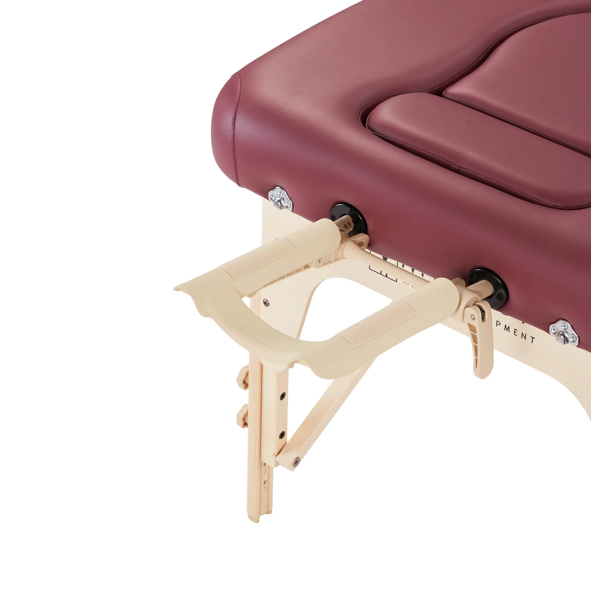 Master Massage 30” Eva Pregnancy Portable Massage in Burgundy