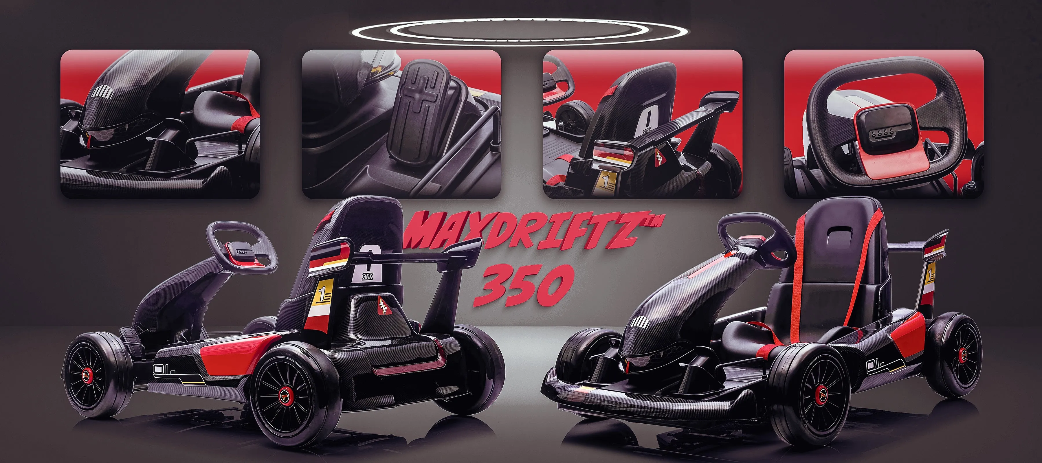 MaxDriftz™ 350 Electric Go Kart