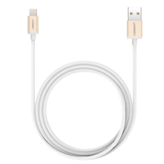 Metal Lightning Cables for iPhone Cable 2.1A USB Charger Data Cable
