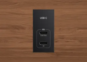 MiniClip Dual USB-C 25mm