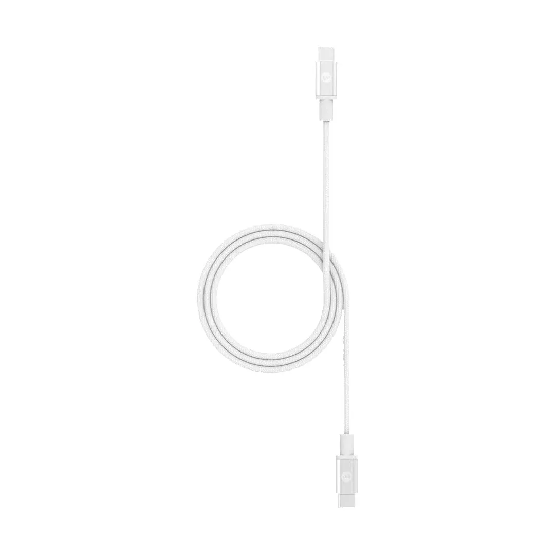 Mophie USB-C to USB-C ( 3.1 ) ( 1.5m ) - White (Barcode: 848467093605 )
