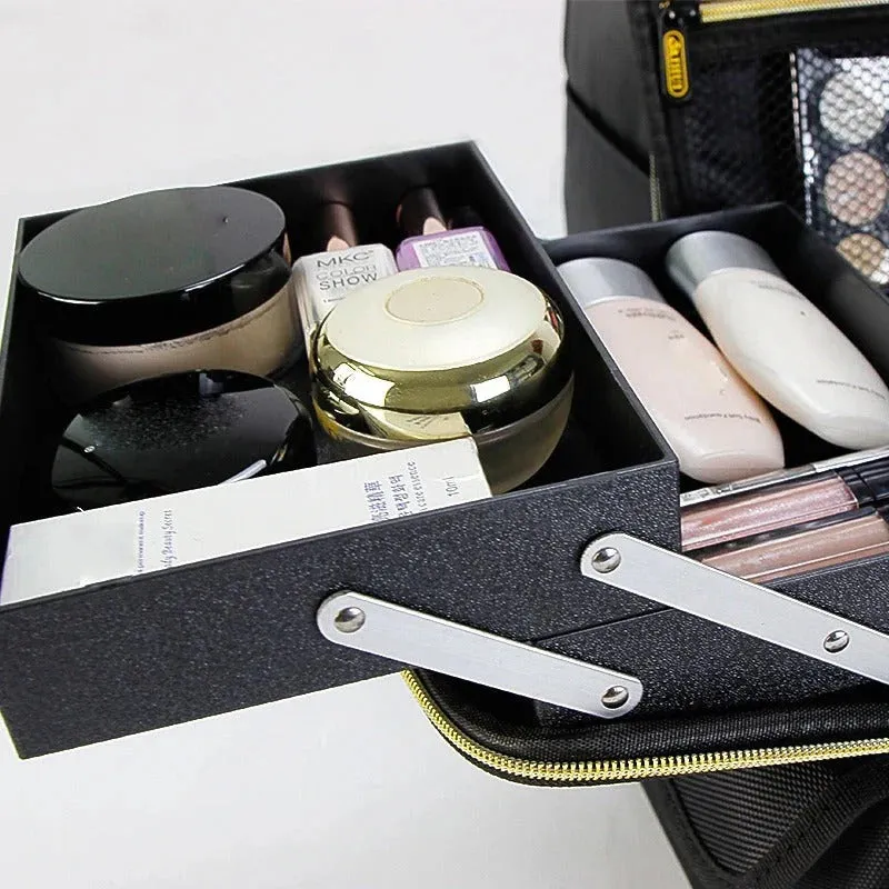 Multi-Layer Travel Storage Cosmetic Box