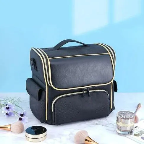 Multi-Layer Travel Storage Cosmetic Box