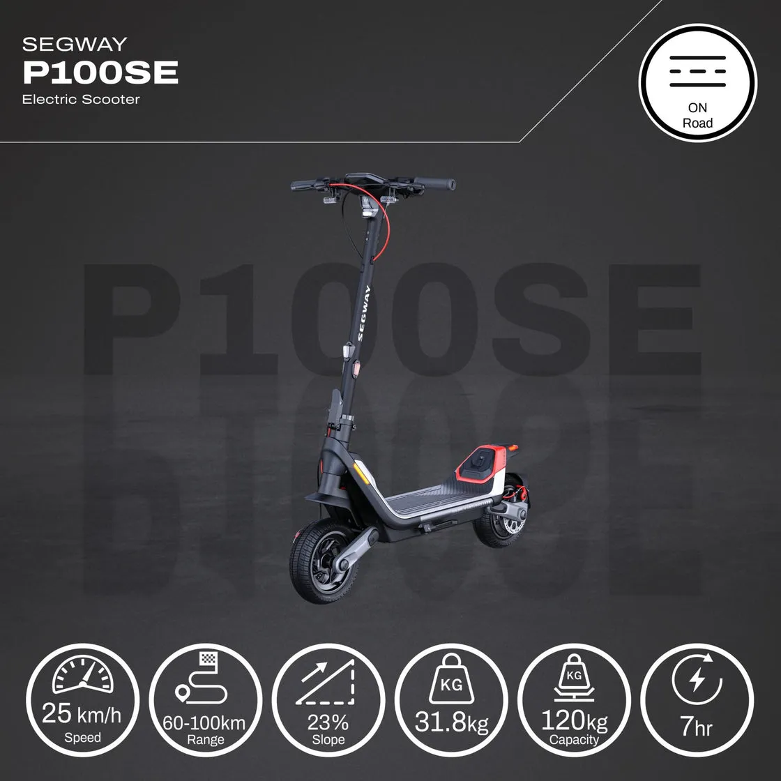 Ninebot P100SE Scooter by Segway
