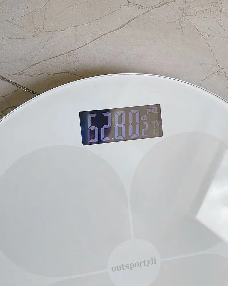 outsportyli Scale , Body Fat Scale ,LCD Digital Display, 400lb Capacity