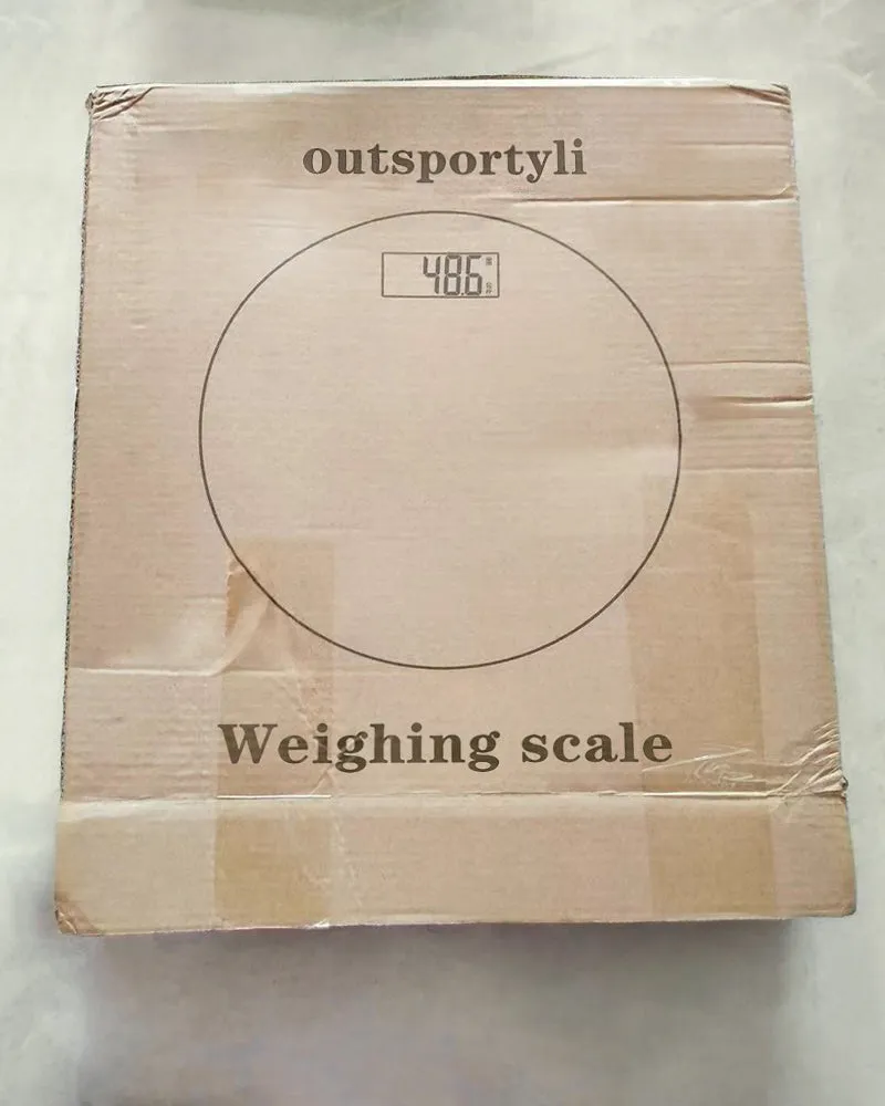 outsportyli Scale , Body Fat Scale ,LCD Digital Display, 400lb Capacity