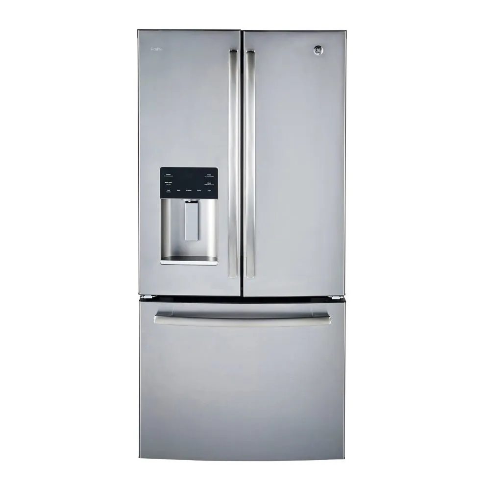 PFE24HYRKFS - REFRIGERATORS - GE Profile - French 3-Door - Stainless Steel - Open Box