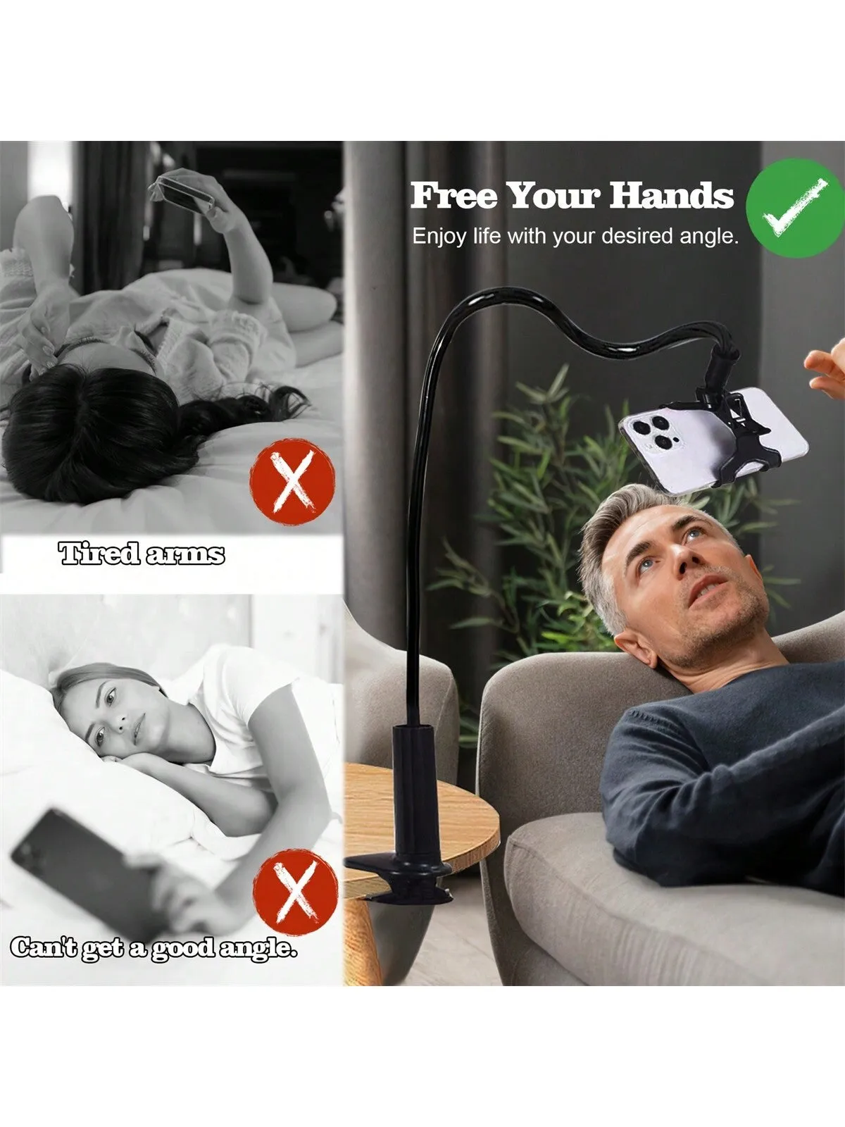 Phone and tablet stand|Universal Phone & Tablet Stands Multi-Position Adjustable Holders