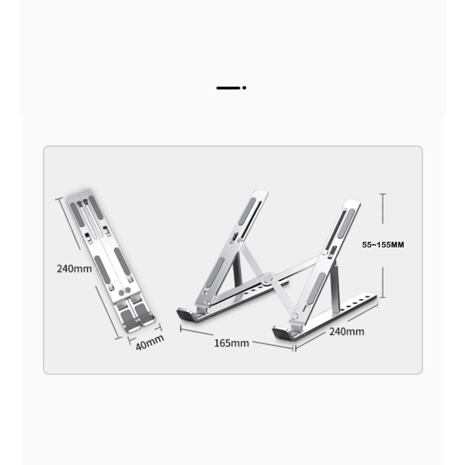 Proffisy N3 Silver Laptop Stand