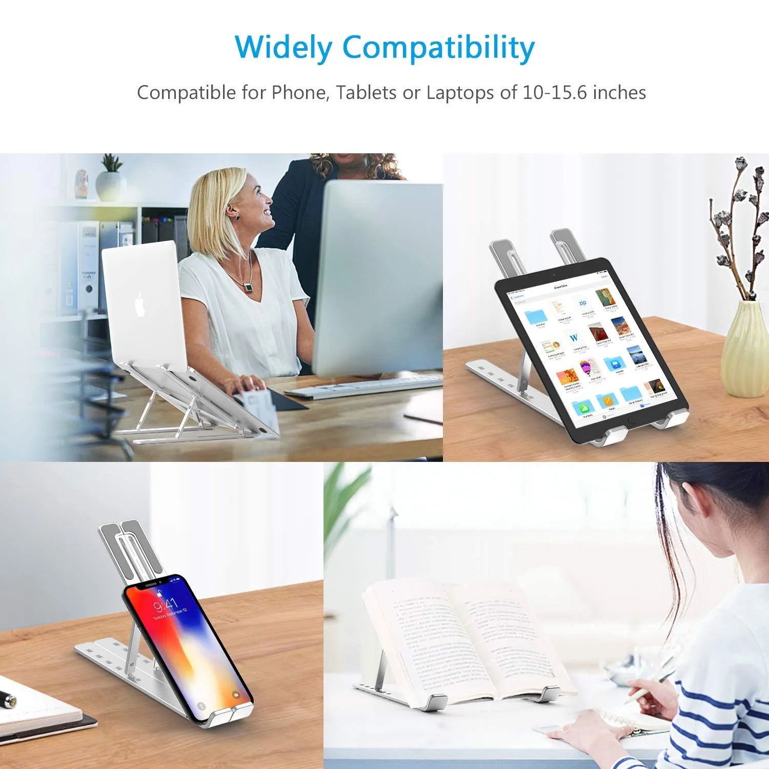 Proffisy N3 Silver Laptop Stand