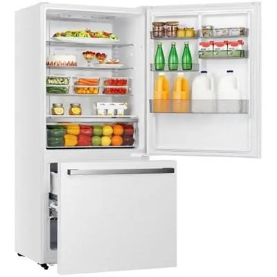 RB17A2CWE - REFRIGERATORS - Hisense - Bottom Freezer - White - Open Box