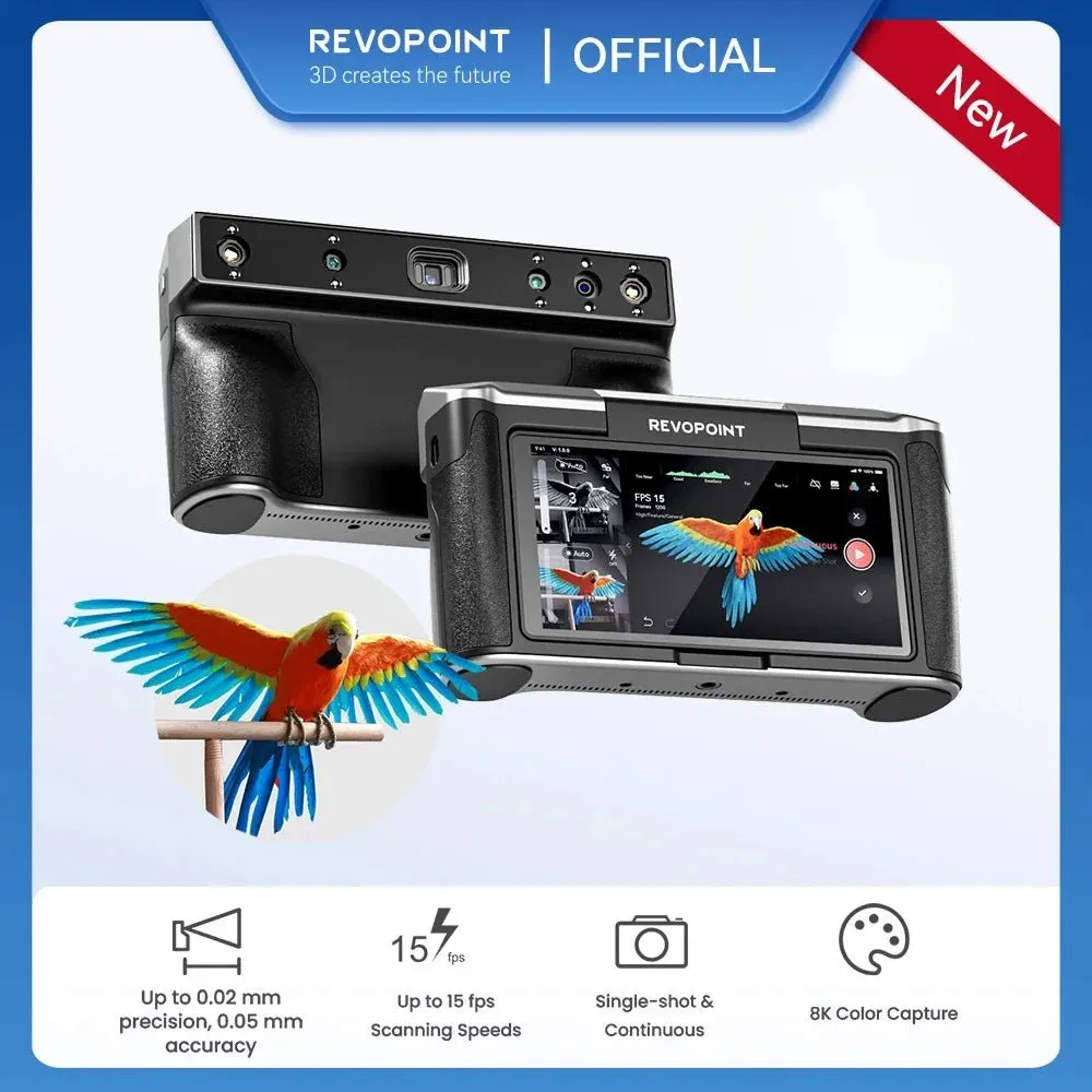 Revopoint MIRACO 3D Scanner: High-Precision Handheld 3D Scanner for 3D Printing