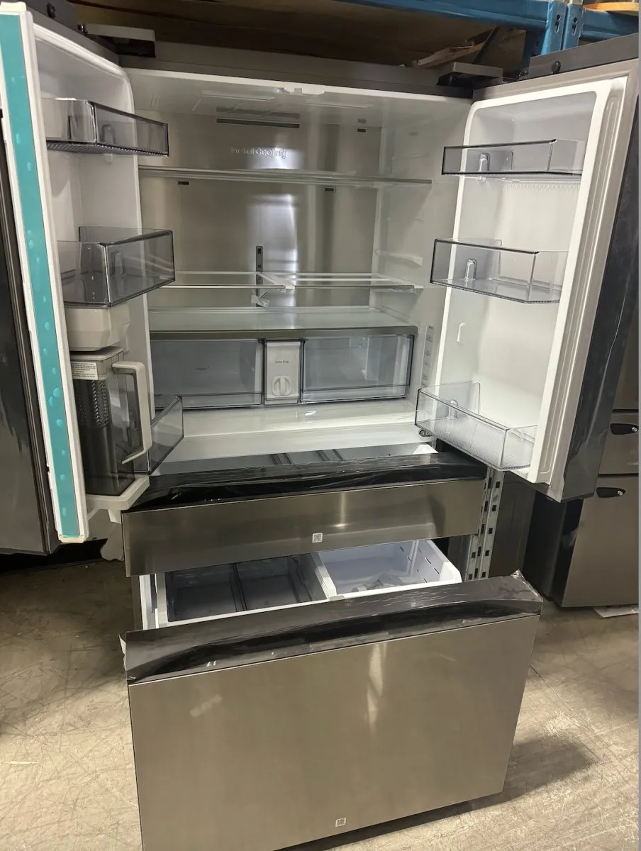 RF23BB8200QLAA - REFRIGERATORS - Samsung - French 4-Door - Stainless Steel - Open Box