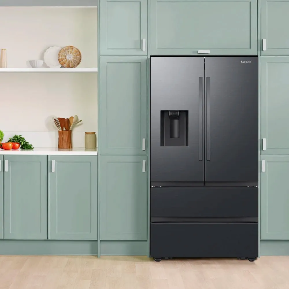 RF31CG7400MT - REFRIGERATORS - Samsung - French 4-Door - Black Stainless - Open Box