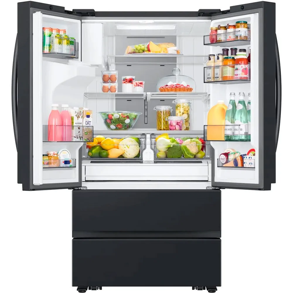 RF31CG7400MT - REFRIGERATORS - Samsung - French 4-Door - Black Stainless - Open Box