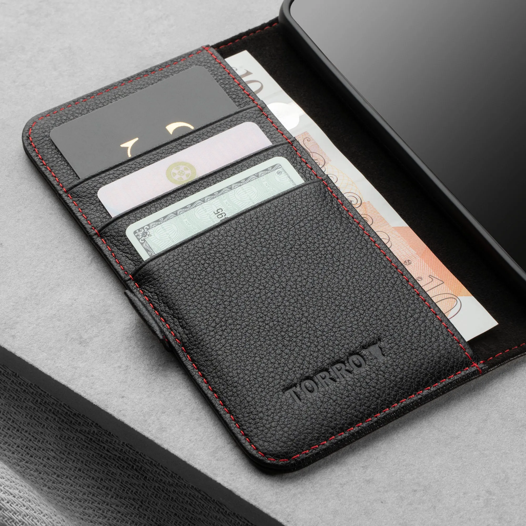 Samsung Galaxy S22 Leather Wallet Case (with Stand function)