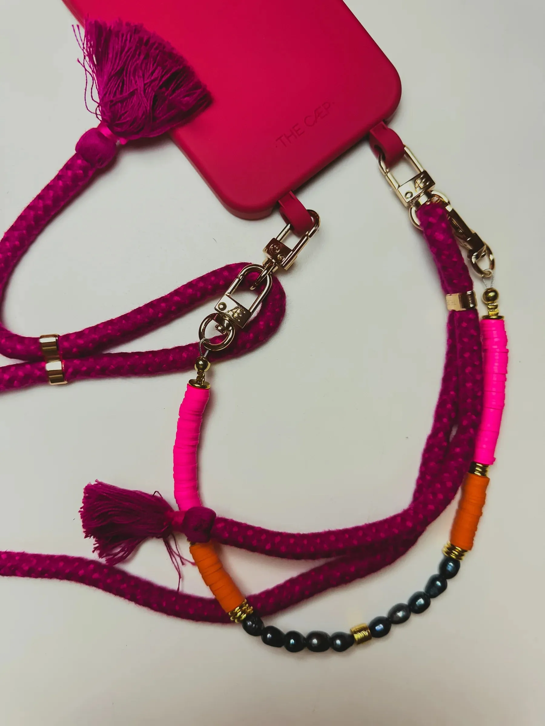Samsung Velvet   Cerise Crossbody Bundle