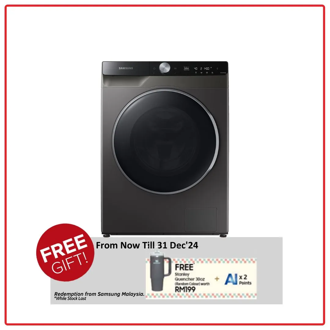 Samsung WW10TP44DSX 10kg Front Load Washer with AI Ecobubble™