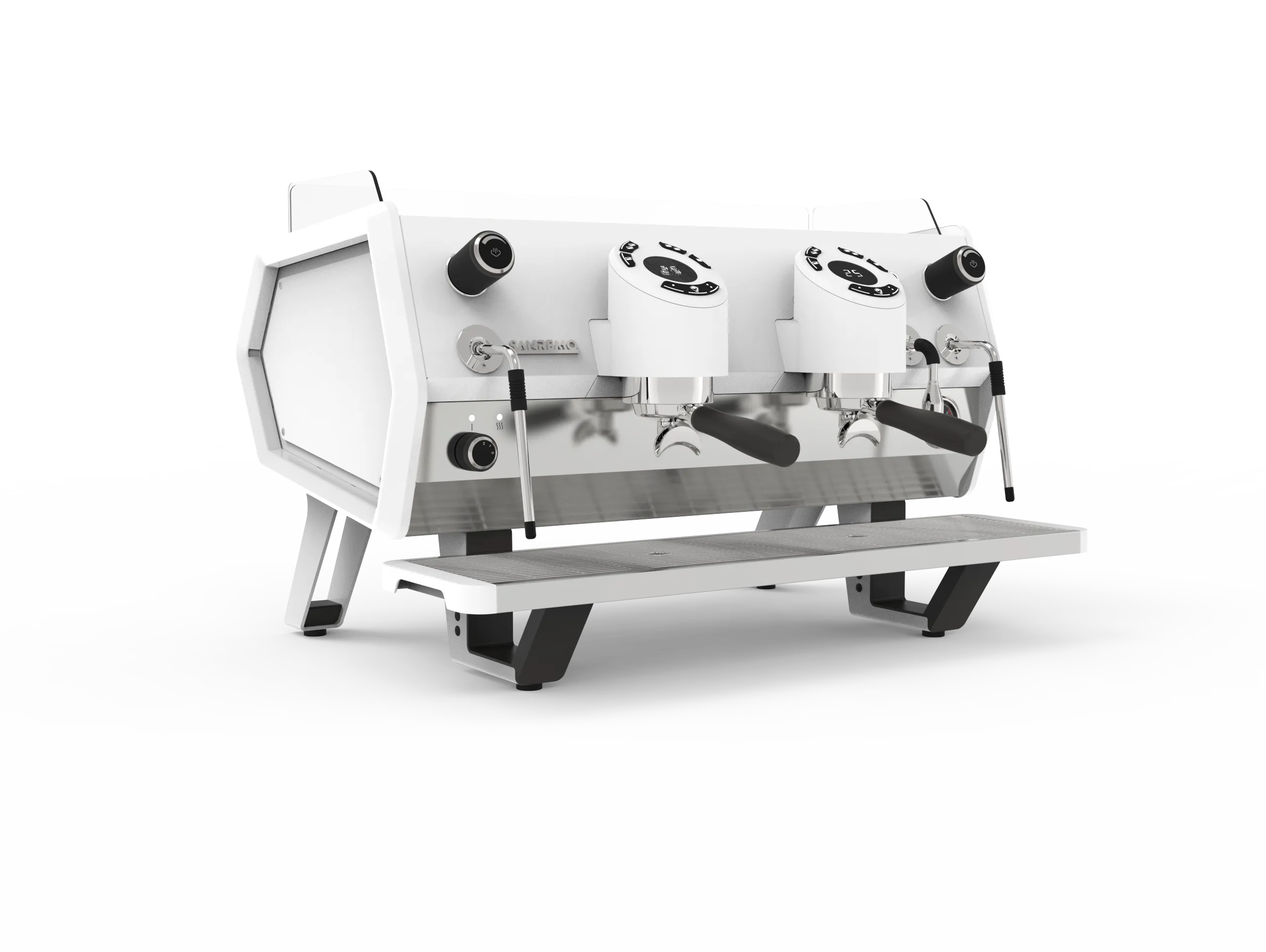 Sanremo D8 2 Group Commercial Espresso Machine - Total White
