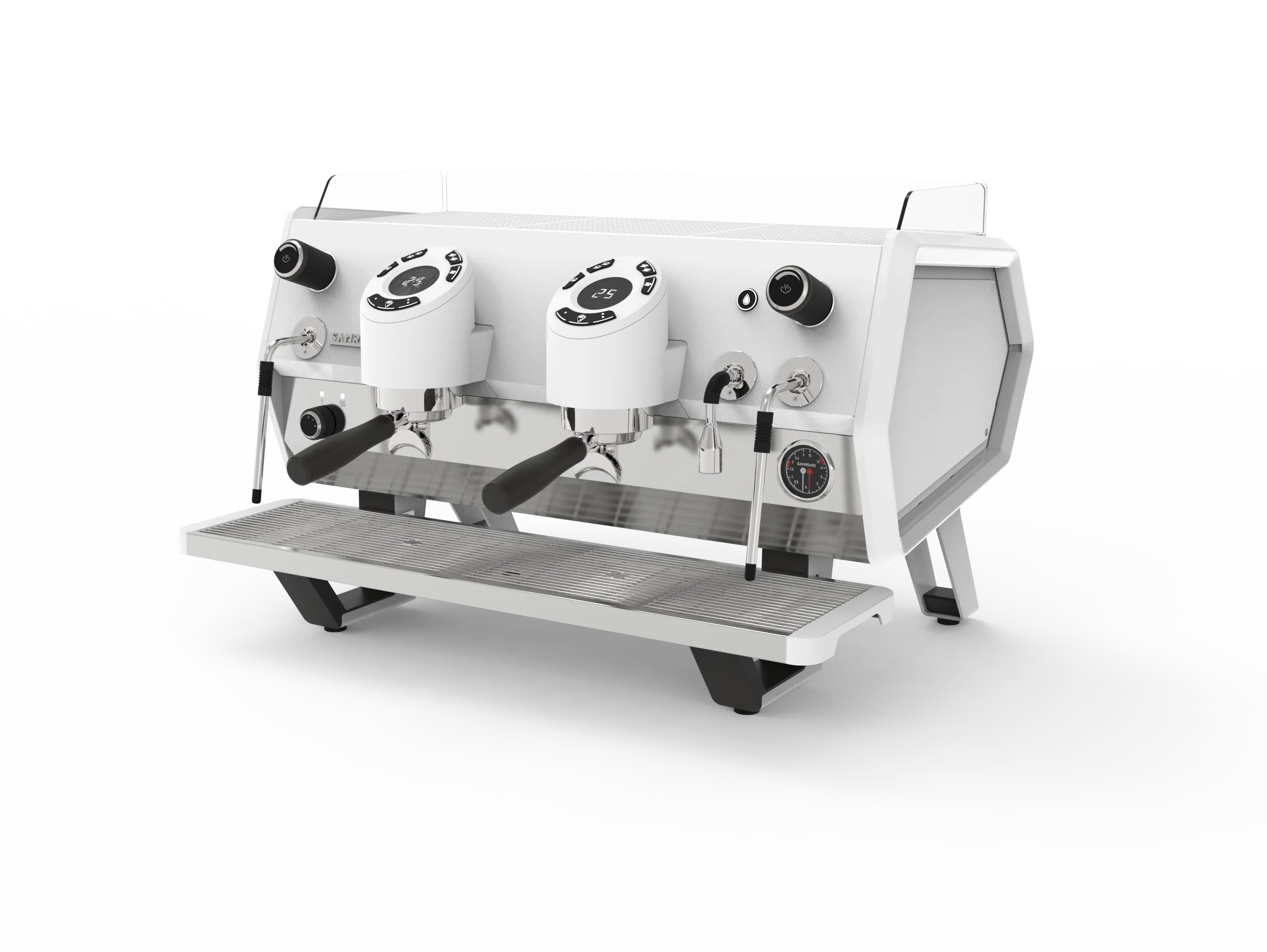 Sanremo D8 2 Group Commercial Espresso Machine - Total White