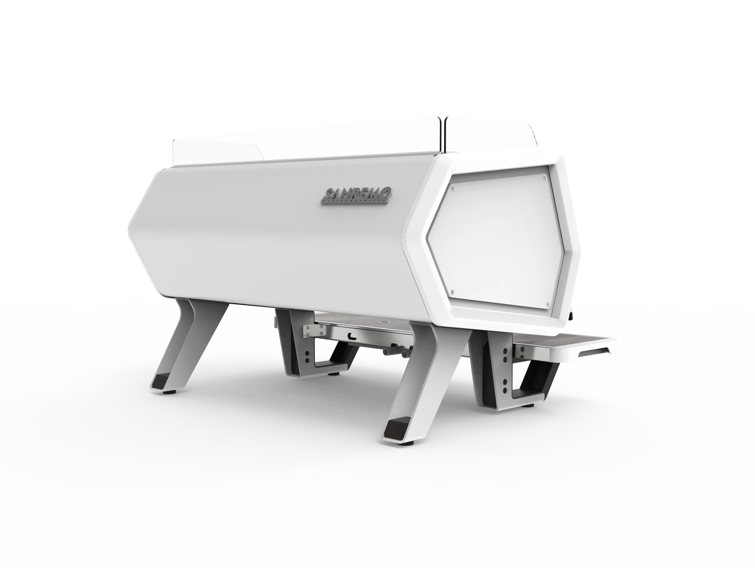 Sanremo D8 2 Group Commercial Espresso Machine - Total White
